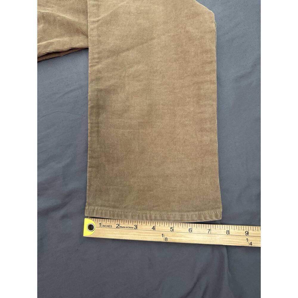 J.Crew Corduroy Pants Men’s 34x30 Brown 5 Pocket Straight Casual - Picture 7 of 13